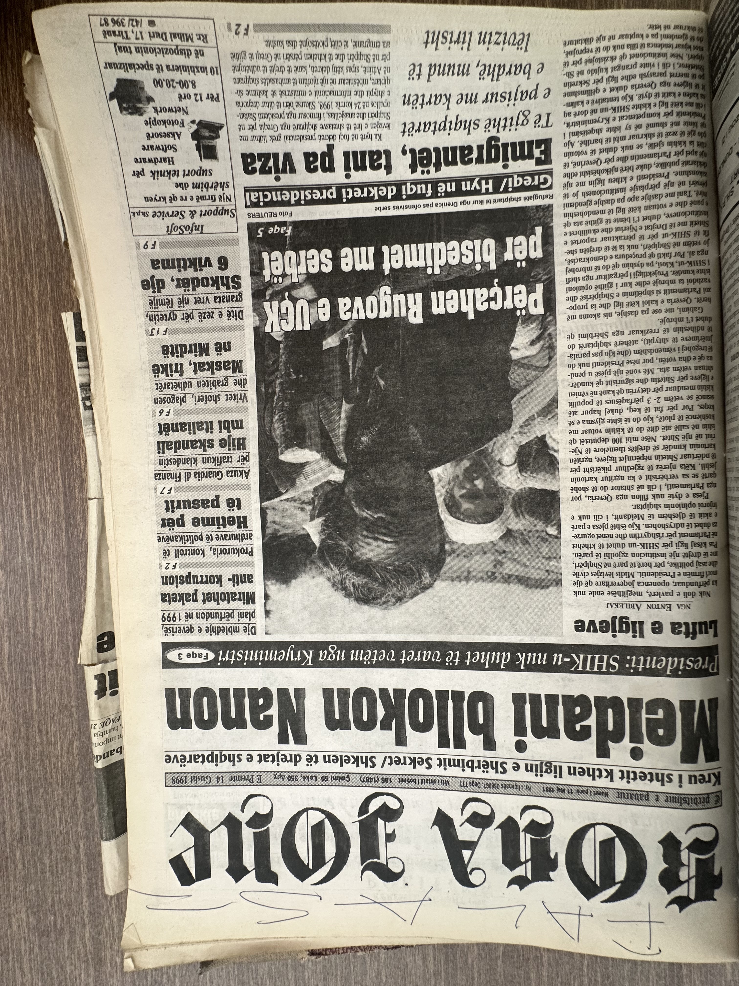 Koha Jonë 1998-08-14